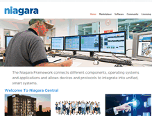 Tablet Screenshot of niagara-central.com